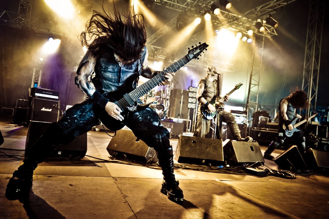 Heavy Metal, Black Metal, Guitarra, Concierto, Rendimiento. Wallpaper in 3729x2481 Resolution