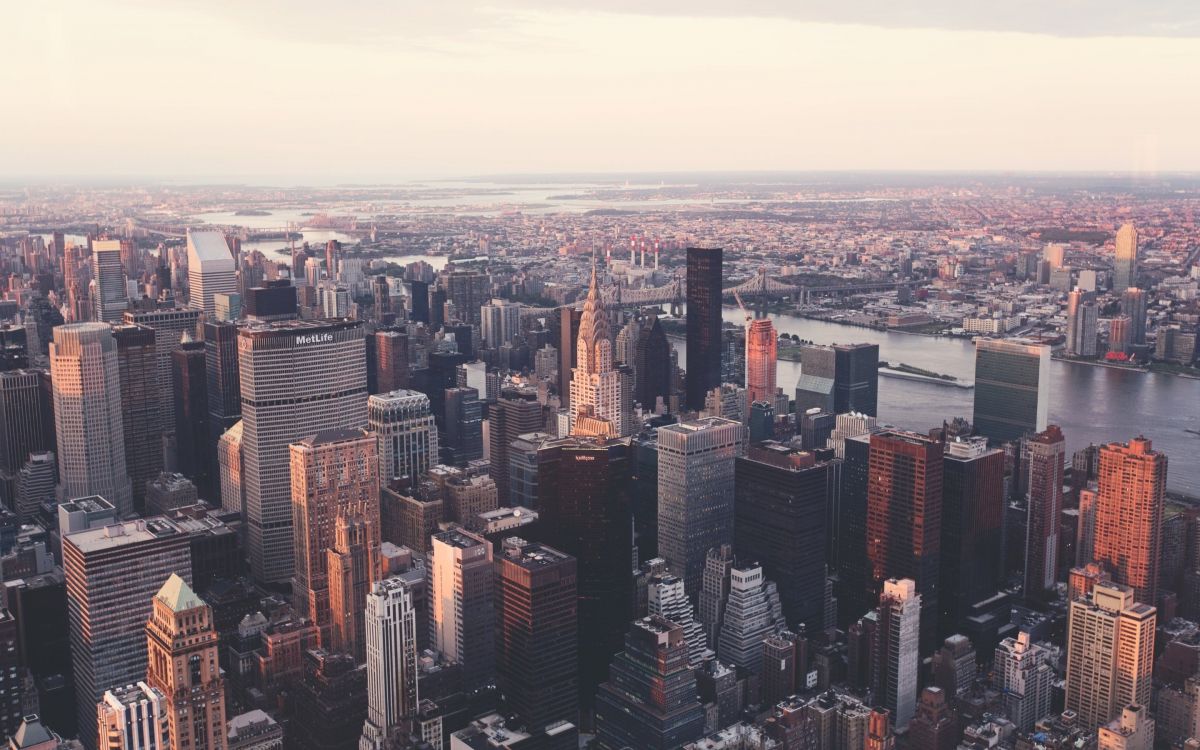 aerial view of city buildings during daytime