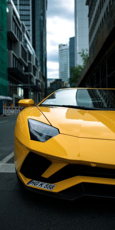 Lamborghini Dans le Bâtiment, Lamborghini Aventador, Lamborghini, Ferrari 458, Supercar. Wallpaper in 2000x4000 Resolution