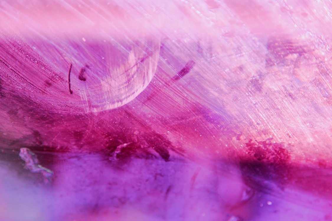 Rosa Und Weiße Abstrakte Malerei. Wallpaper in 5616x3744 Resolution