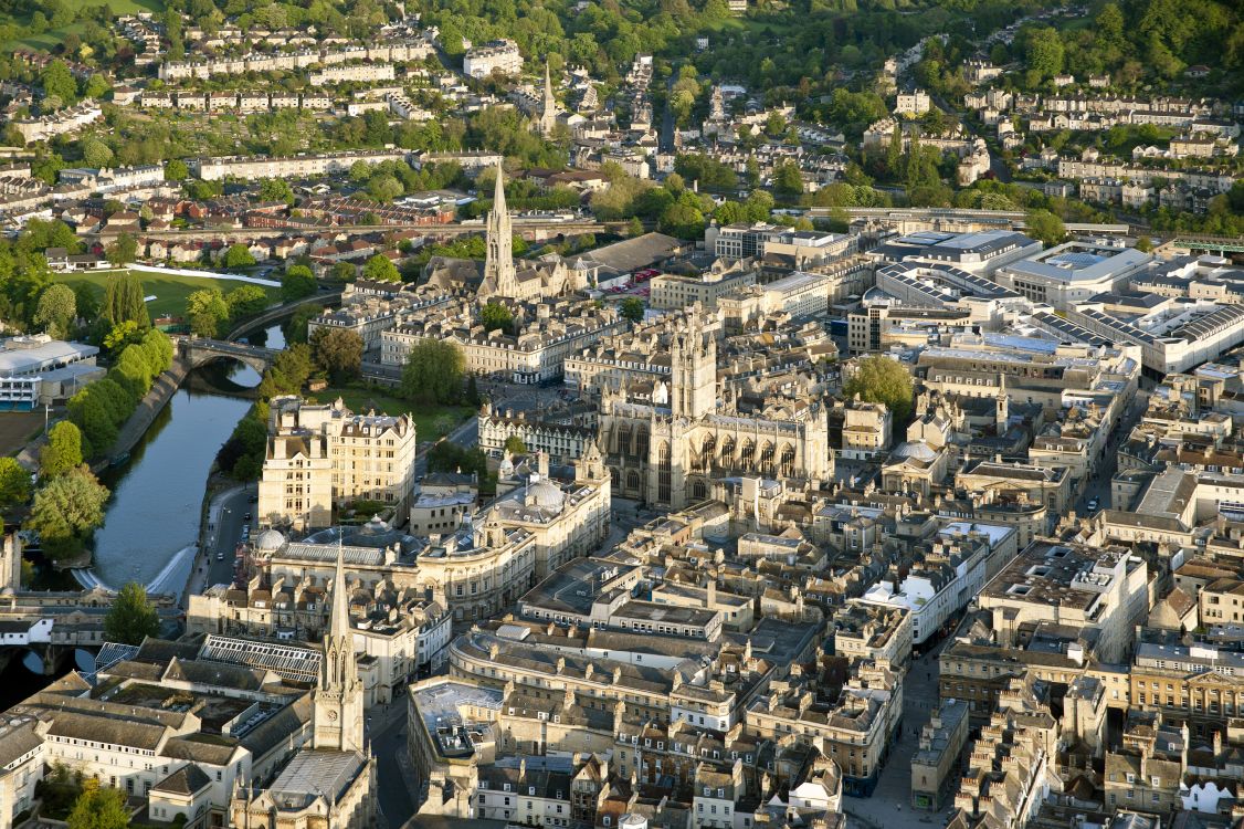 aerial view of city buildings during daytime