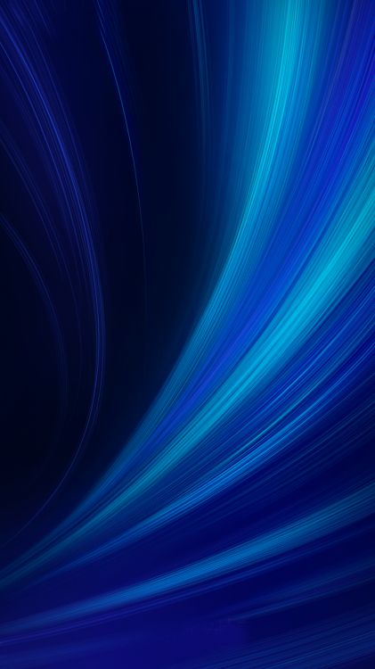 Xiaomi, MIUI 9, Azul, Azul Majorelle, Luz. Wallpaper in 1080x1920 Resolution