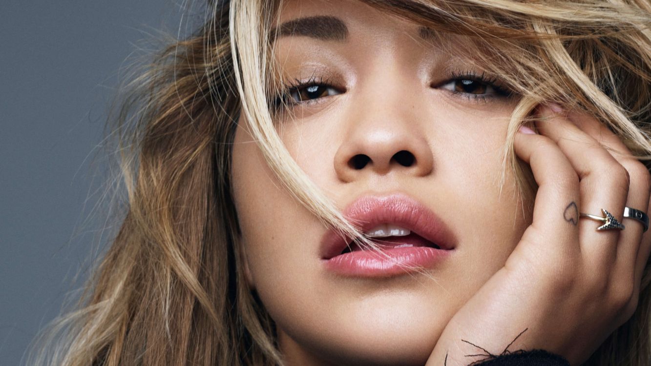 Rita Ora, Song, Hair, Face, Lip. Wallpaper in 3149x1771 Resolution