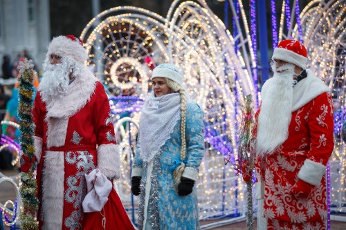 Image tradition, ded moroz, Santa Claus, carnival, christmas decoration