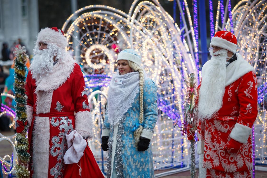 tradition, ded moroz, Santa Claus, carnival, christmas decoration