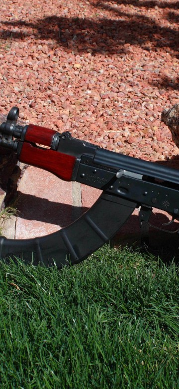 Image ak-74, gun, firearm, rifle, air gun