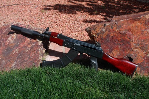 Image ak-74, gun, firearm, rifle, air gun