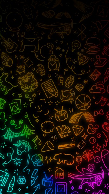 Image apples, apple, ios, pattern, art