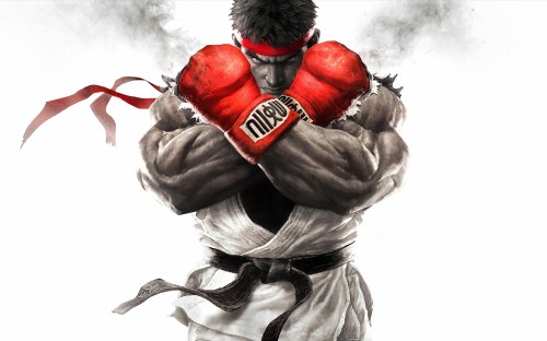 Image street fighter v, ryu, illustration, street fighter iv, muscle