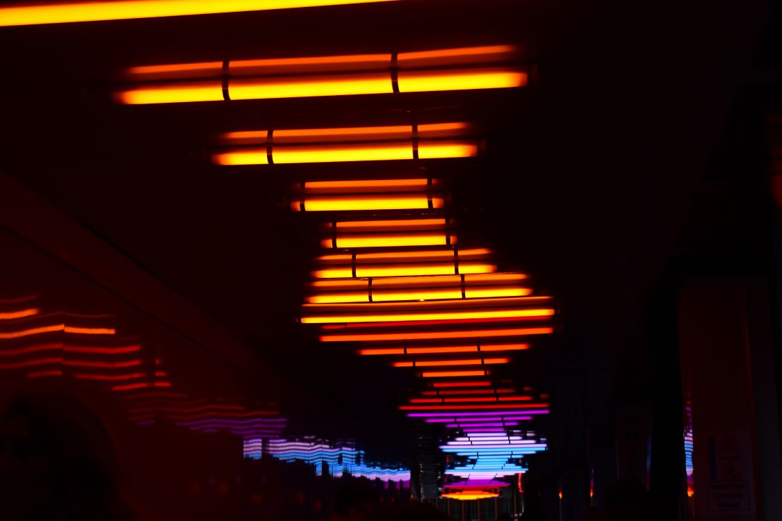 步骤, 天花板, 和阴影的色彩, 建筑, 橙色 壁纸 6000x4000 允许