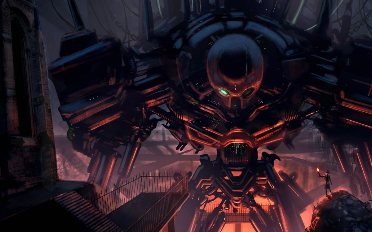 Schwarz-graues Raumschiff. Wallpaper in 2560x1600 Resolution