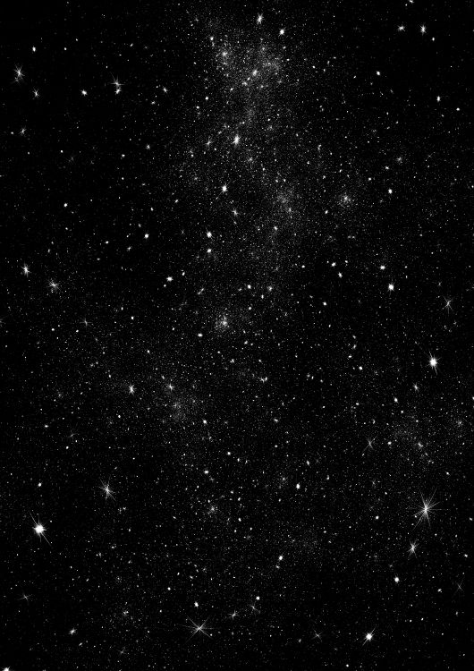 Estrellas Blancas y Negras en el Cielo. Wallpaper in 2338x3308 Resolution