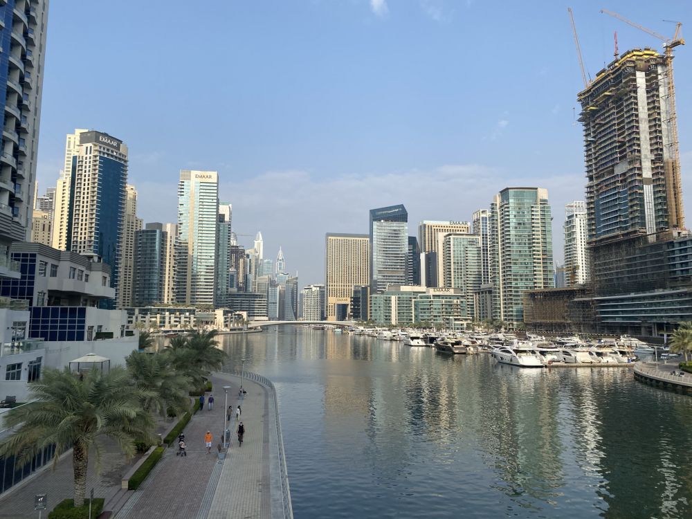 Dubaï, La Marina De Dubaï, Eau, Tour de Bloc, la Journée. Wallpaper in 2048x1536 Resolution