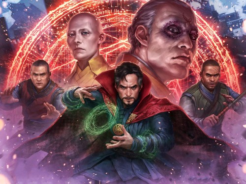 Image Marvel Future Fight, Doctor Strange, Clea, superhero, Ancient One