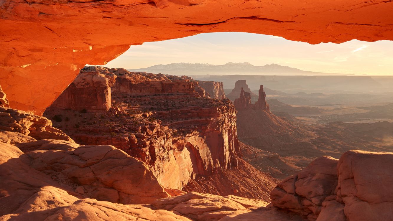 Tagsüber Braune Felsformation. Wallpaper in 3840x2160 Resolution