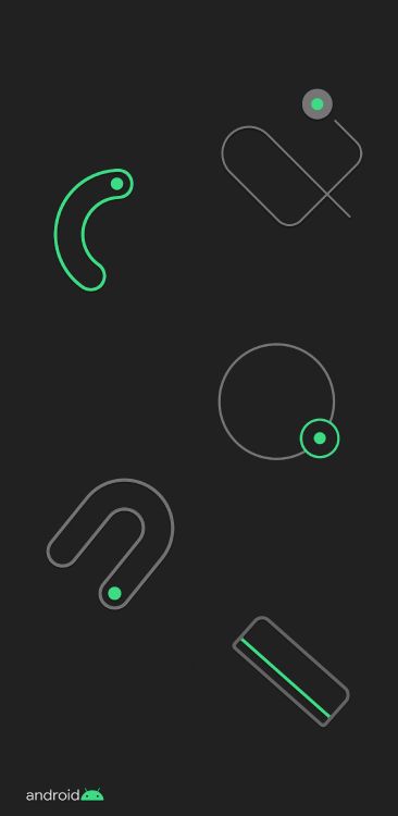 Google, Google Pixel 4, Circle, Green, Text. Wallpaper in 2000x4097 Resolution