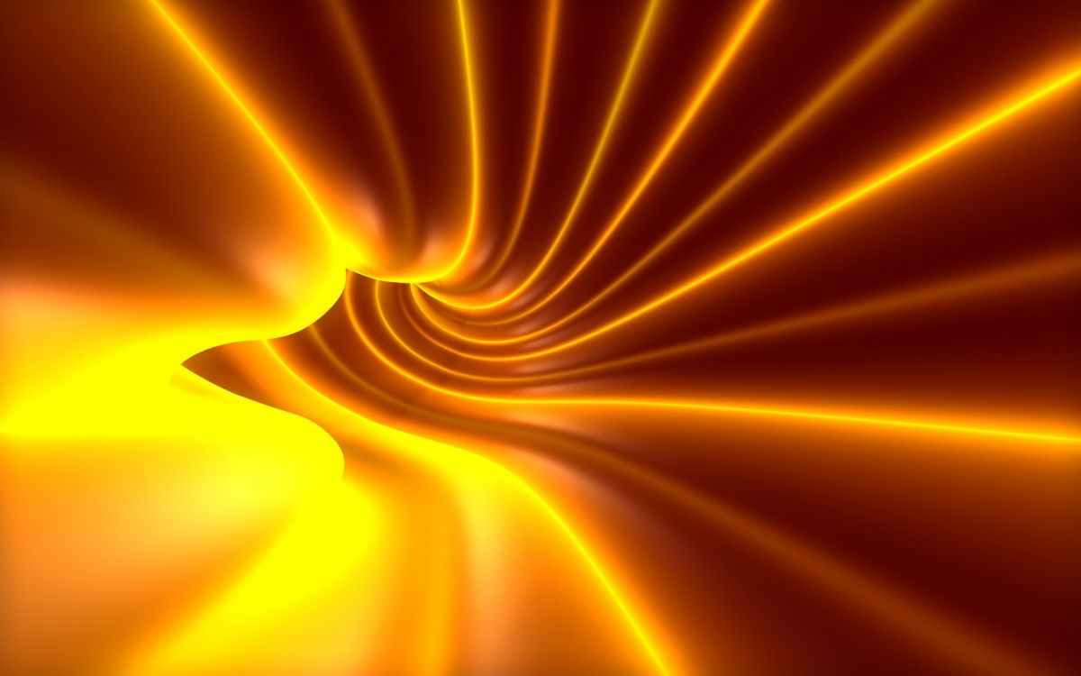 Gelbe Und Weiße Spirale Abbildung. Wallpaper in 1920x1200 Resolution