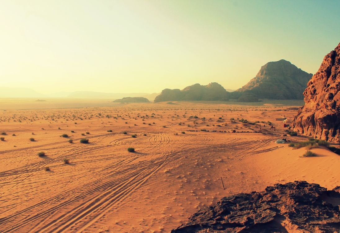 brown sand field during daytime