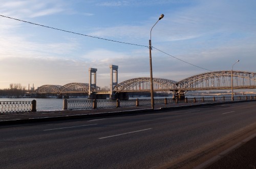 Image bridge over body of water during daytime