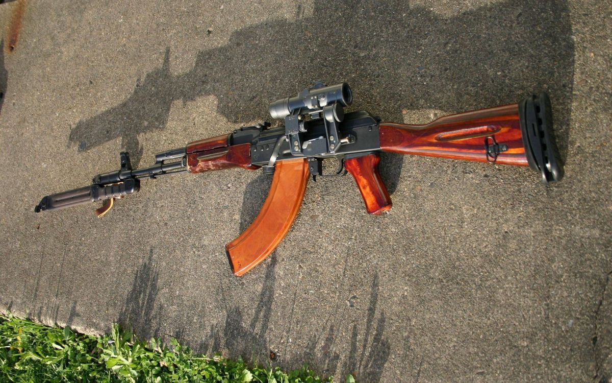 AK-47, M4卡宾枪, 枪, 枪支, 步枪 壁纸 1920x1200 允许