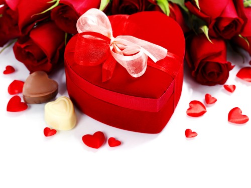 Image chocolate, valentines day, red, heart, love