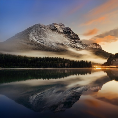 Image wild canadian nature, jasper, banff national park, Icefields Parkway, mountain