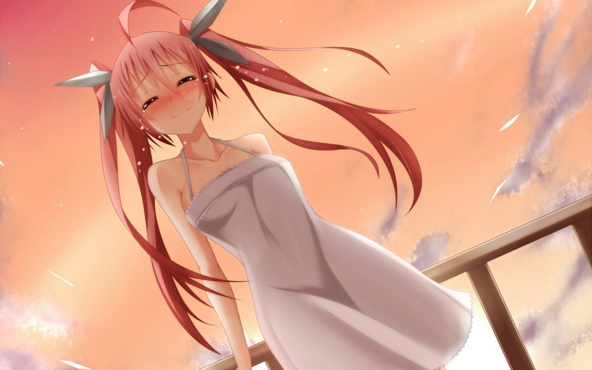 Braunhaarige Weibliche Anime-Figur. Wallpaper in 1920x1200 Resolution