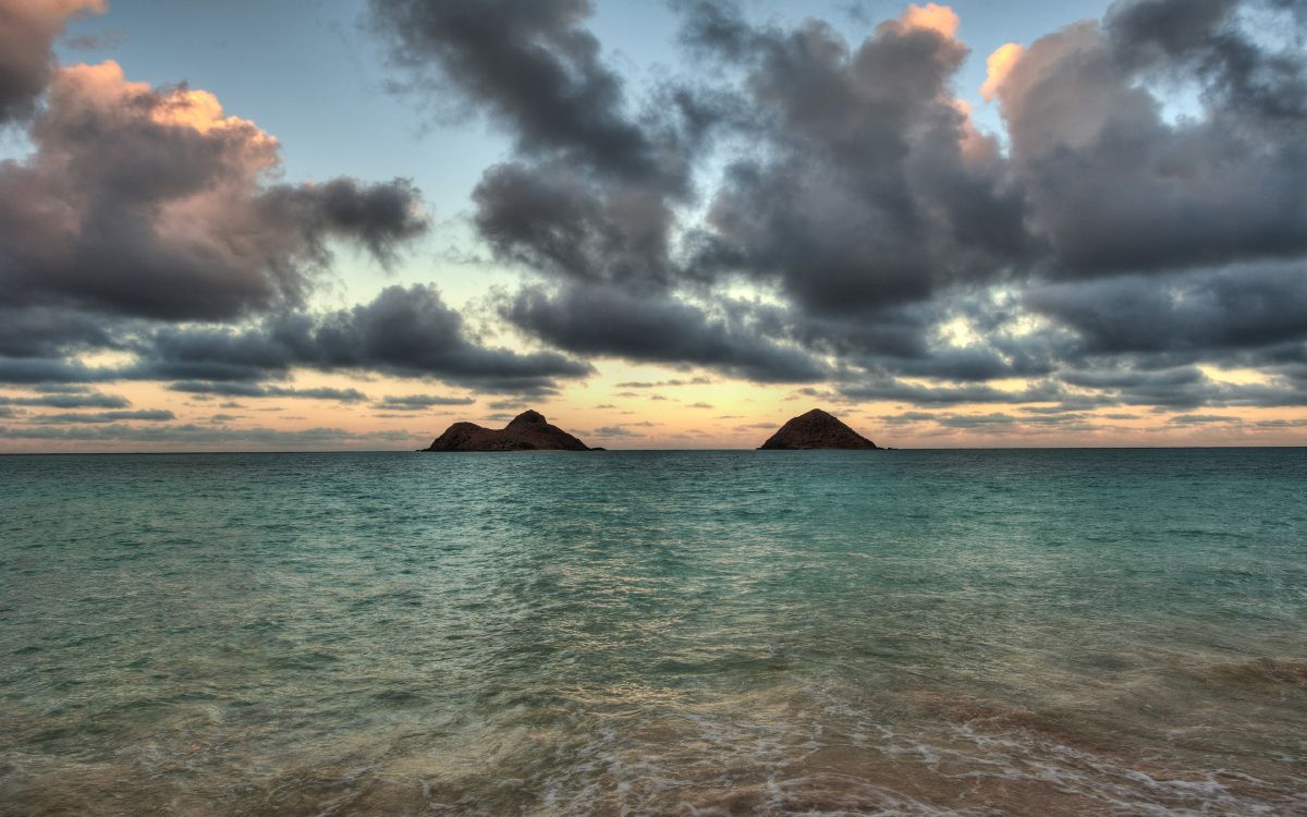 大海, 海洋, 地平线, 沿海和海洋地貌, 安宁 壁纸 3840x2400 允许