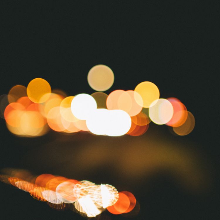 Bokeh Photography of Yellow Lights. Wallpaper in 3415x3415 Resolution
