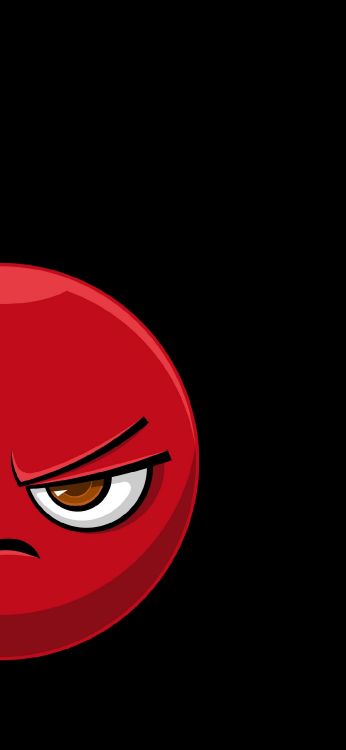 Emoji, 手势, 艺术, 深红色的, 绘画 壁纸 1080x2340 允许