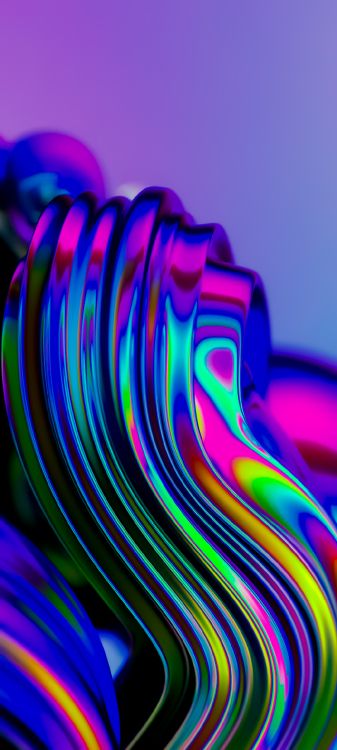 Light, Smartphone, Colorfulness, Liquid, Purple. Wallpaper in 1049x2331 Resolution