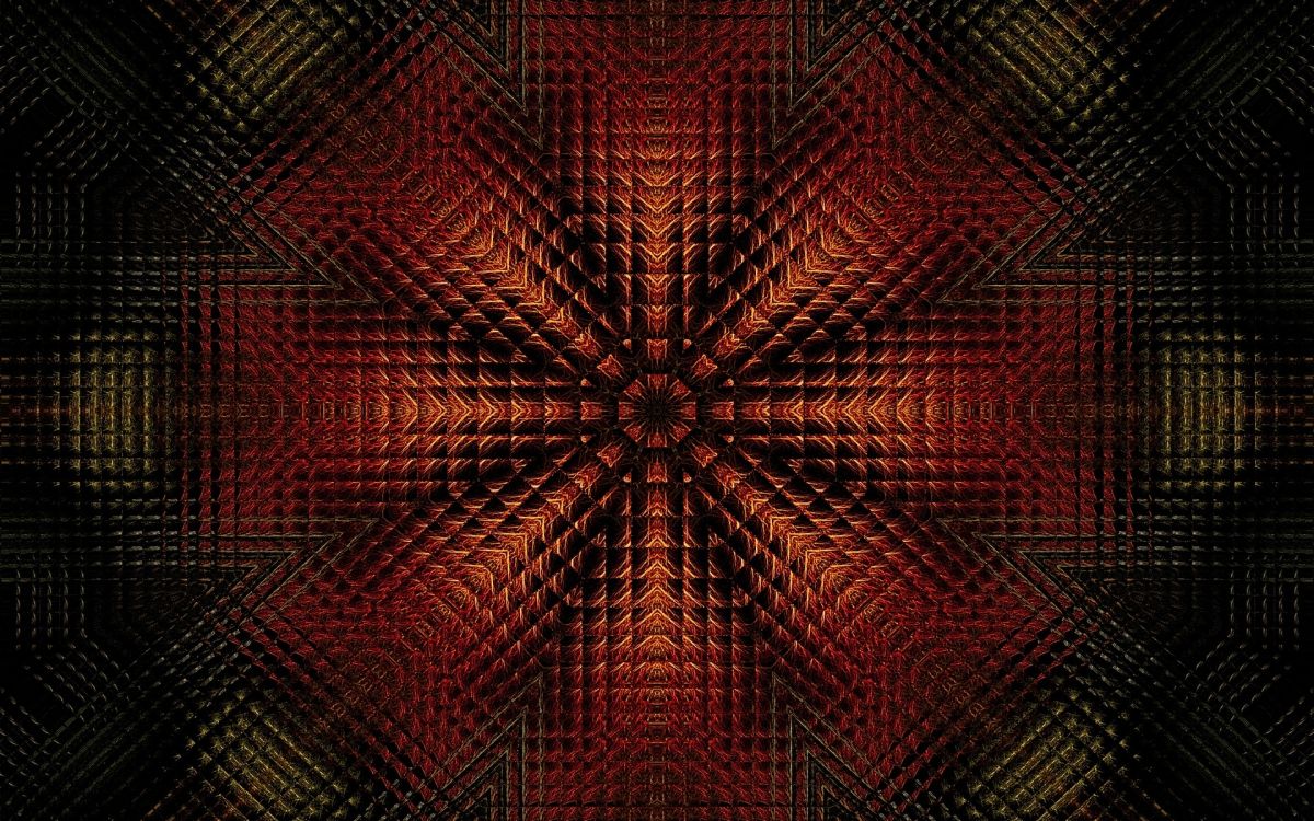 Pintura Abstracta Roja y Negra. Wallpaper in 1920x1200 Resolution