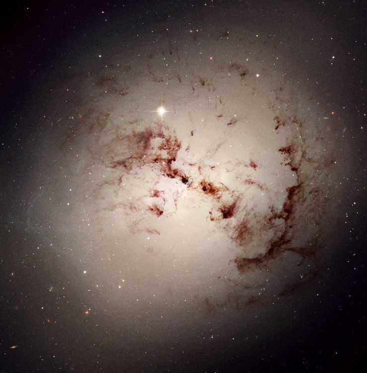 Hubble, Elliptical Galaxy, Galaxy, Ngc 1316, Universe. Wallpaper in 2100x2134 Resolution