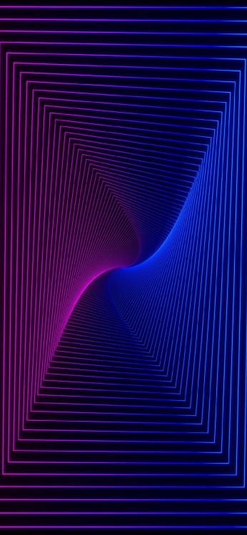 Lumière, Téléphone ROG, la Pureté de la Couleur, Purple, Blue. Wallpaper in 1080x2340 Resolution