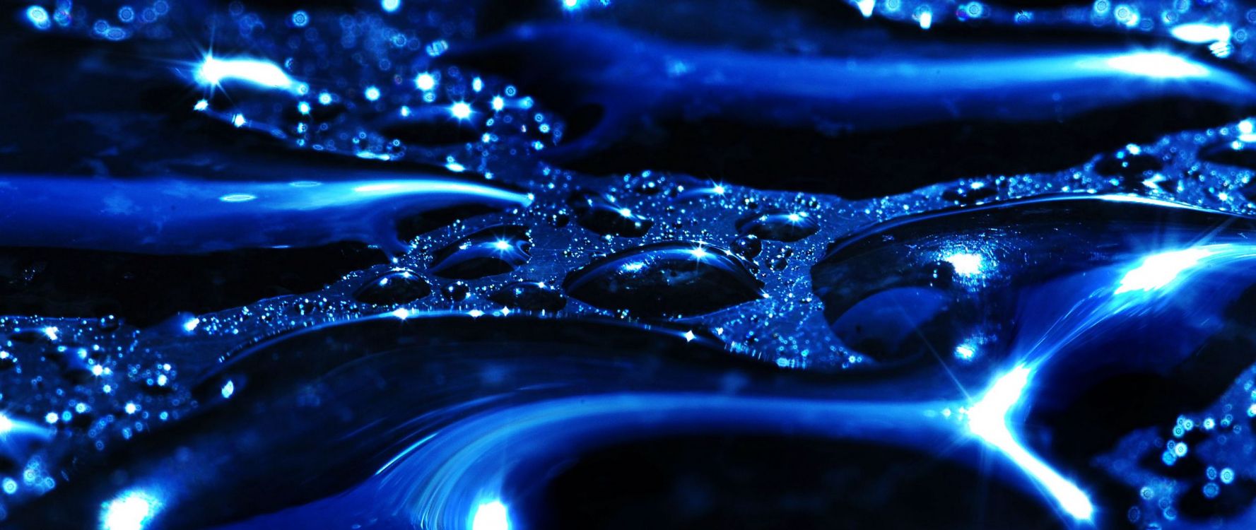 Eau, Blue, Liquid, Purple, Fluide. Wallpaper in 2560x1080 Resolution
