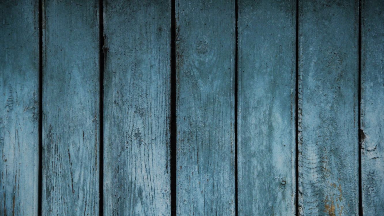 blue wooden plank in close up photography