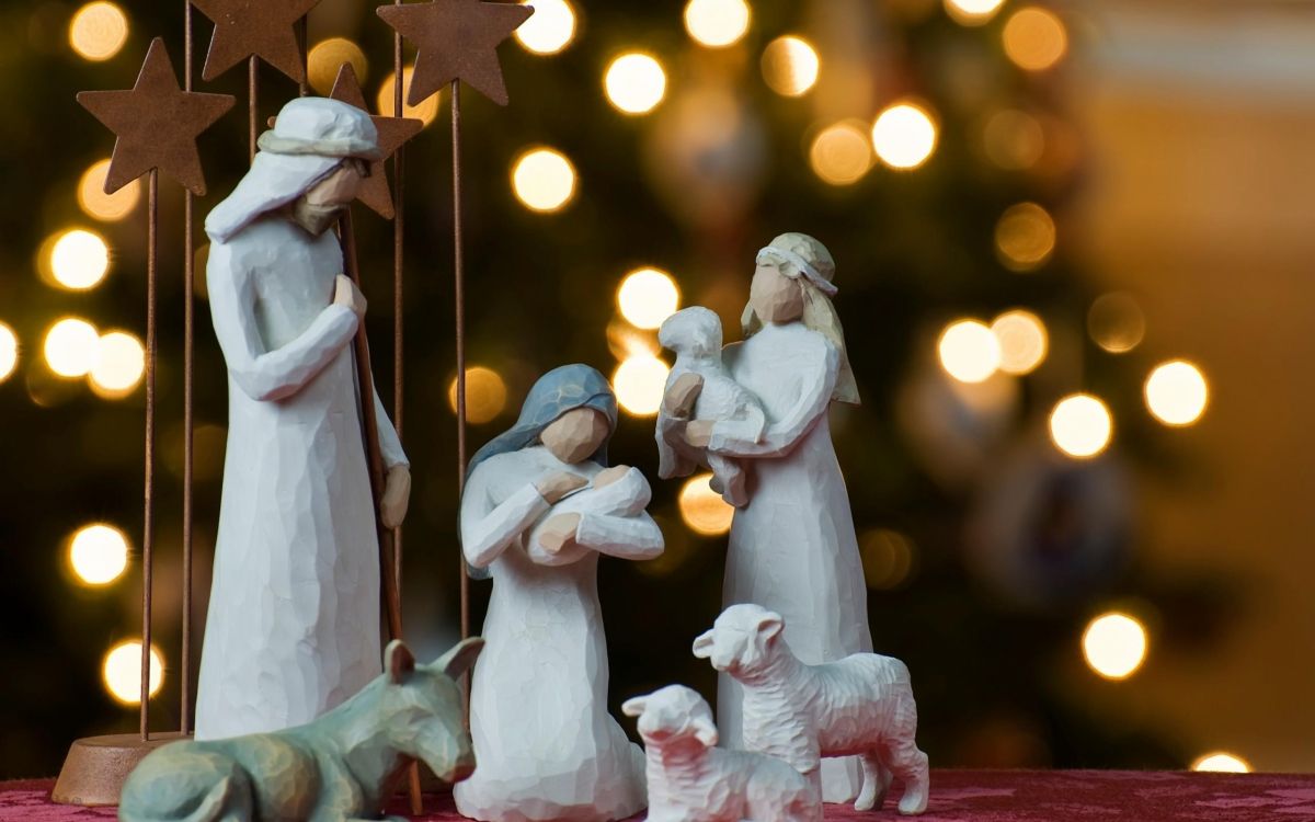 Geburt Jesu, Krippe, Weihnachtsdekoration, Tradition, Veranstaltung. Wallpaper in 2560x1600 Resolution