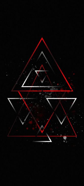Triangle, Graphisme, Illustration, Pente, Rectangle. Wallpaper in 1080x2376 Resolution