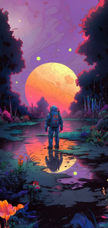 光, 艺术, Moertel 像素艺术, 图形设计, 视觉艺术 壁纸 1150x2427 允许