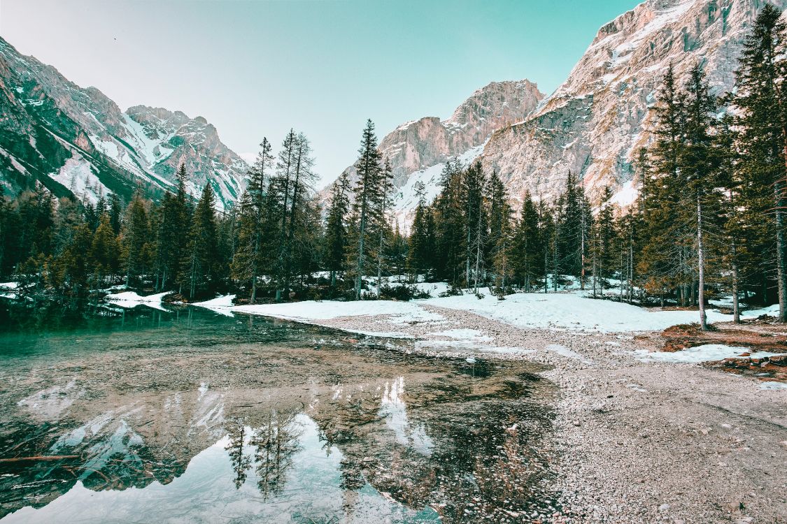 Winter, Wasserressourcen, Wasser, Naturlandschaft, Natur. Wallpaper in 5472x3648 Resolution