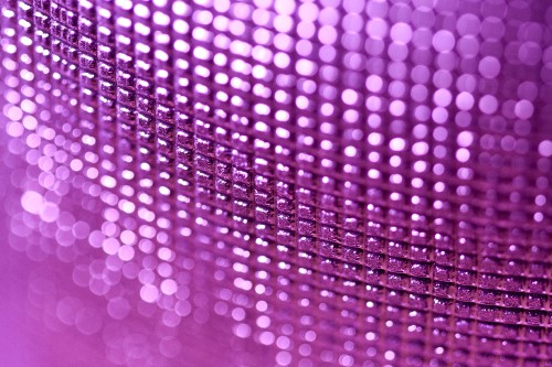 Image purple and white polka dot textile