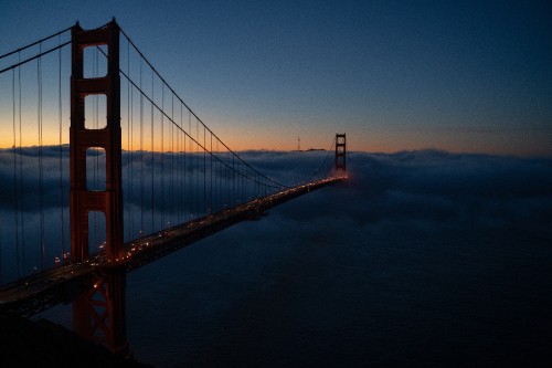 Image golden gate bridge san francisco california