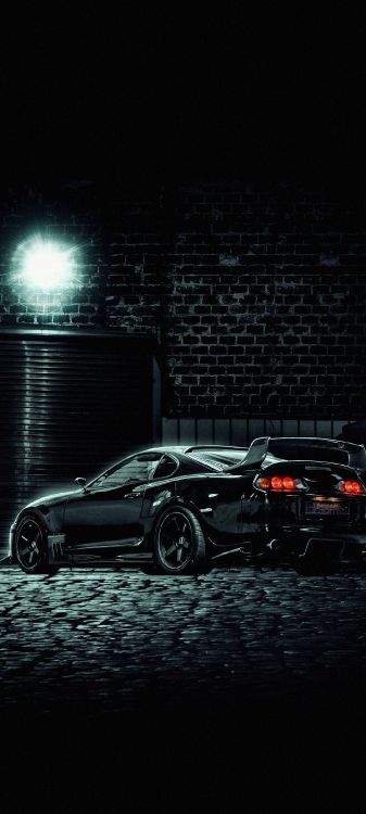 Toyota Supra, Toyota, Grand Tourer, Voiture Tuning, Roue. Wallpaper in 1080x2400 Resolution