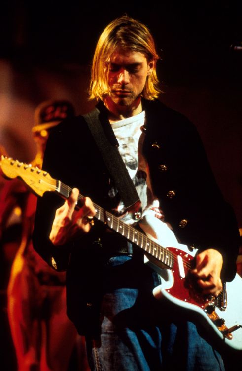 Nirvana, grunge, guitar, guitarist, musician