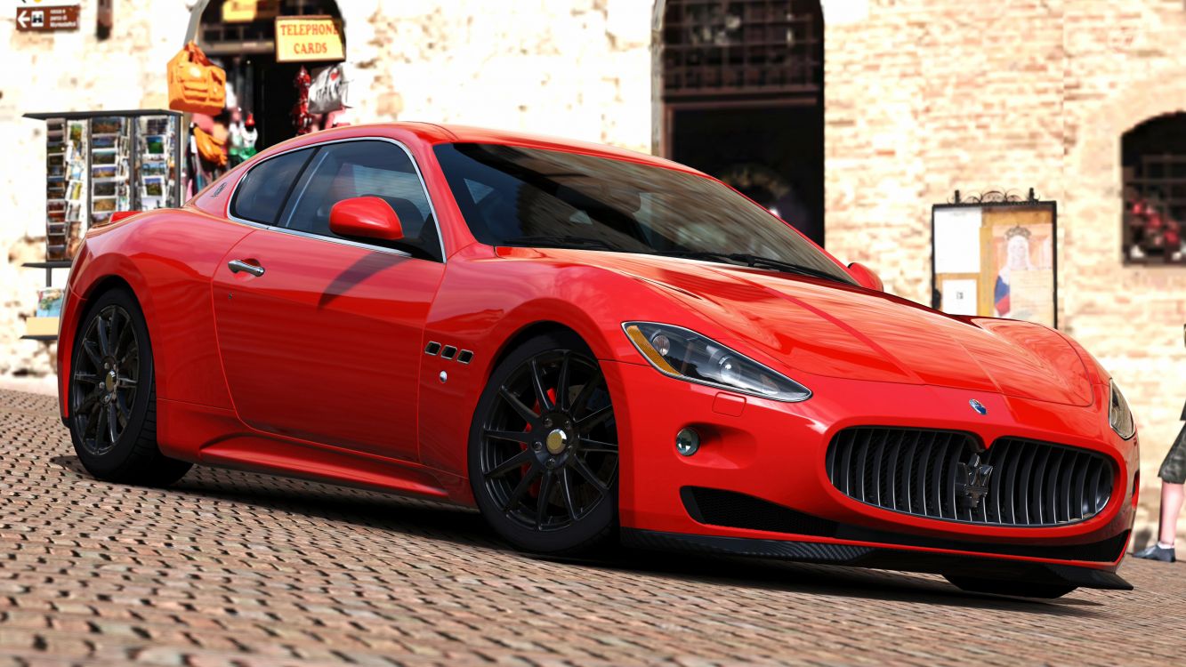 Rotes Bmw m 3 Coupe Tagsüber Auf Der Straße Geparkt. Wallpaper in 3840x2160 Resolution