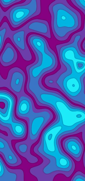 视觉艺术, Azure, 粉红色, 水上, 紫罗兰色 壁纸 1420x3000 允许
