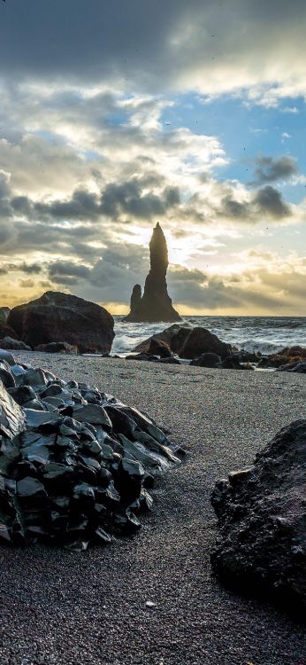 Mer, Eau, Paysage Naturel, Cours D'eau, Plage. Wallpaper in 1407x3045 Resolution