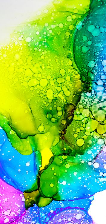 Agua, Pintura de Lavado de Tinta, Ilustración, Verde, la Botánica. Wallpaper in 1420x3000 Resolution