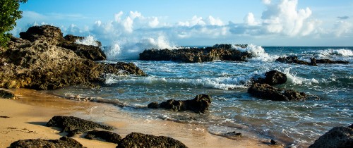 Image sea, coast, cove, cloud, water