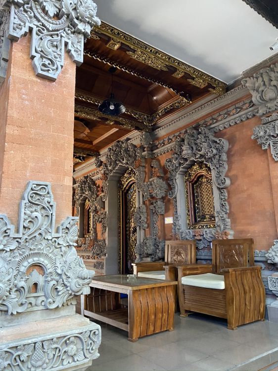 Bali, Innenarchitektur, Möbel, Stone Carving, Schnitzerei. Wallpaper in 1536x2048 Resolution